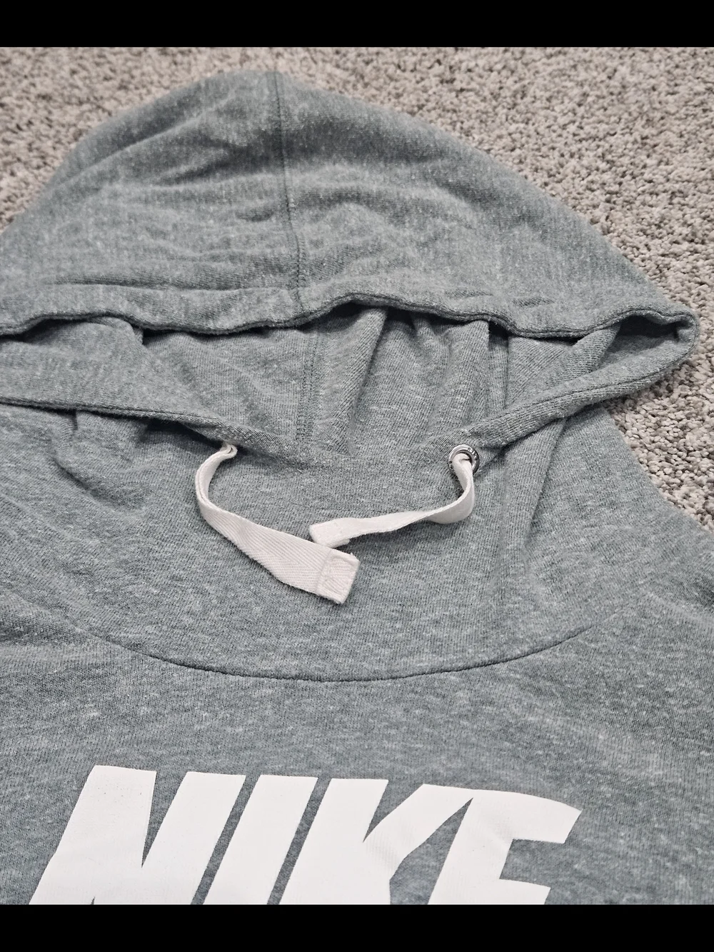 Nike Heather Green 'Just Do It' Hoodie
